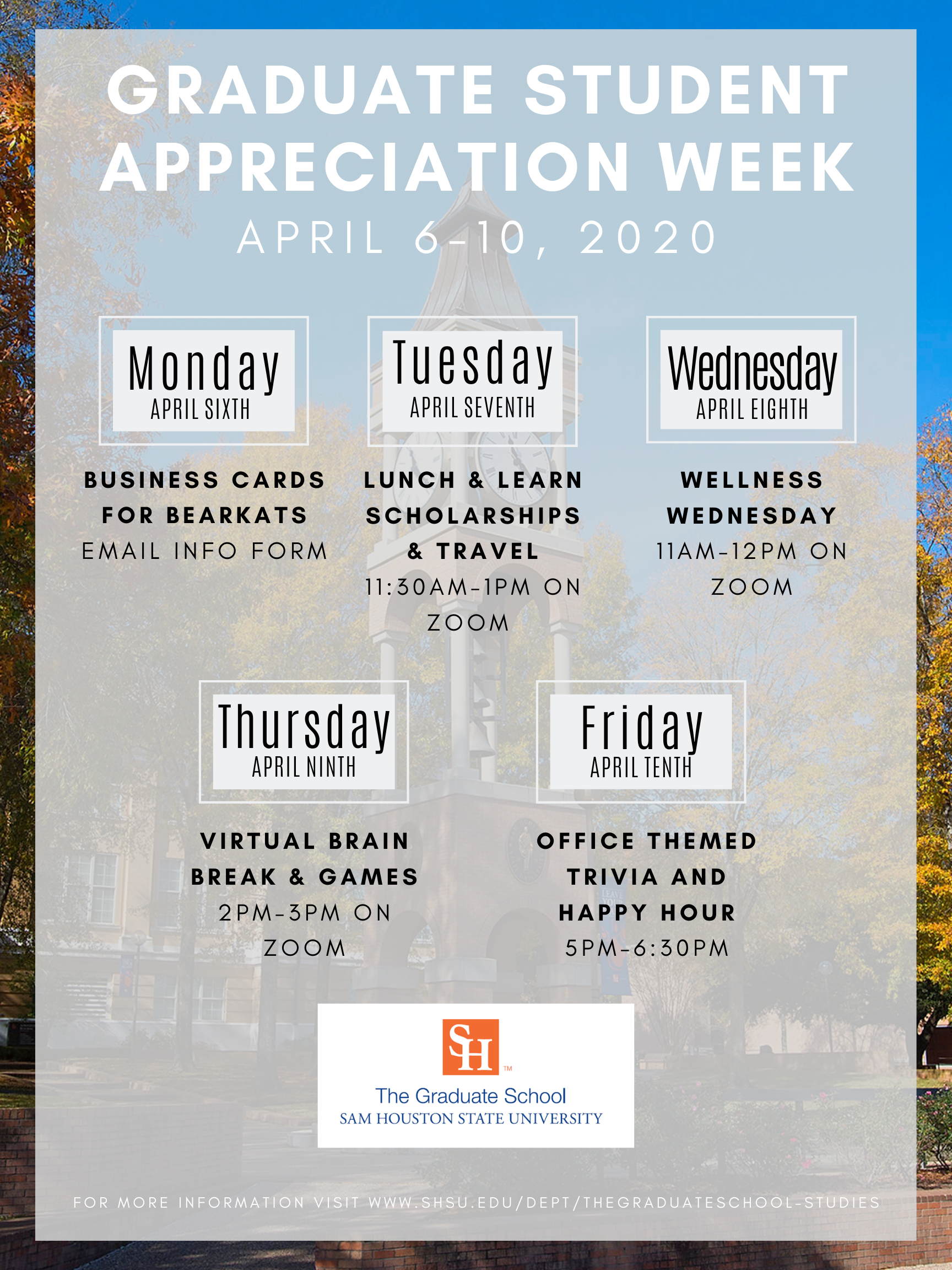 Graduate Student Appreciation Week